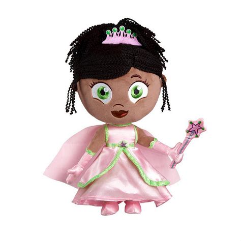 Super Why Princess Presto Pea With Dress Plush Doll Pbs Kids Show