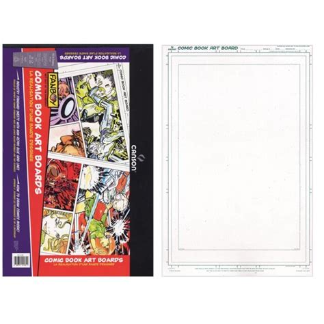 Canson Comic Book Art Boards Pad 150 Pound 11 X 17 Inch 24 Sheets For Sale Online Ebay