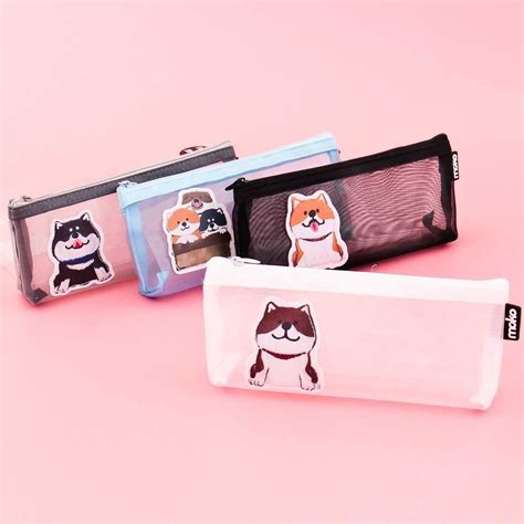 Moko Puppy Pencil Case Pencil Case Puppies Super Kawaii
