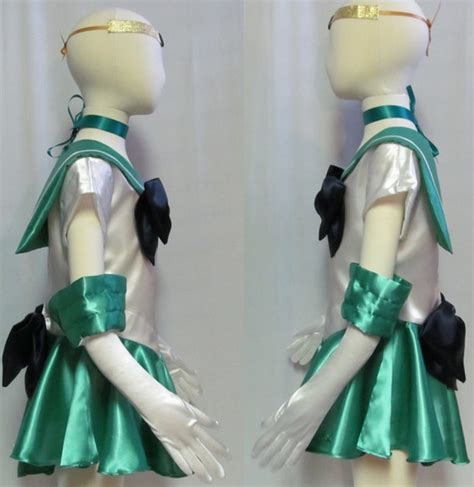 Childs Sailor Neptune Costume Cosplay Costume Size Girls