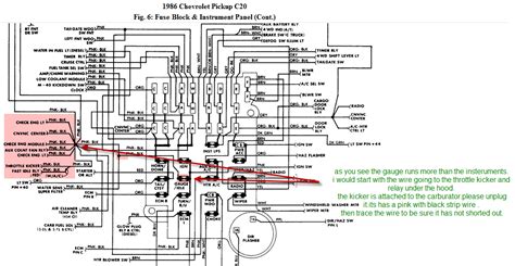 Chevy/chevrolet and gmc fuse box diagram. BW_8134 1972 Chevy C10 Dash Cluster Wiring Diagram Download Diagram