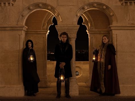The Legendary Vampires At The Castle´s Court War On The Doors