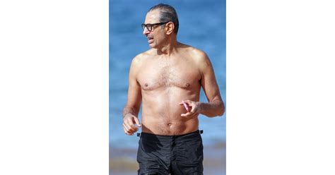 Jeff Goldblum Shirtless In Hawaii Pictures December 2016 Popsugar