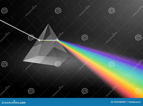 Electromagnetic Prism Light Refraction Spectrum Optics Floyd Pyramid