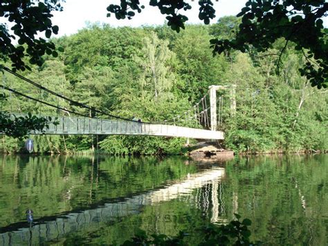 Most wiszący Wałcz Bukowina