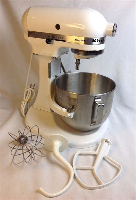 Use our part lists, interactive diagrams, accessories and expert repair advice to make your repairs easy. KitchenAid Heavy Duty White Countertop Stand Bowl Lift ...