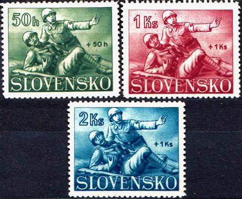 00426547, zapsaná ve veřejném rejstříku spolků vedeném městským soudem v praze pod. Slovenský štát (1939-45) | Červený kříž | Filatelie Československo - poštovní známky