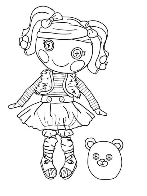 Lalaloopsy Coloring Pages Download And Print Lalaloopsy Coloring Pages