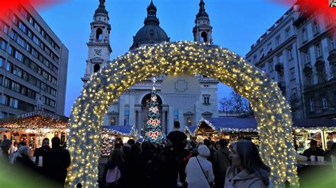 Budapesti Adventi vásár a Bazilikánál 2019 1 - YouTube