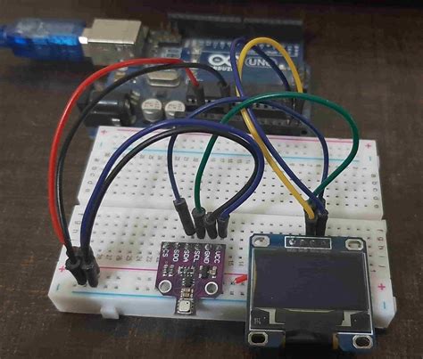 Bme680 Interfacing With Arduino And Display Values On Oled