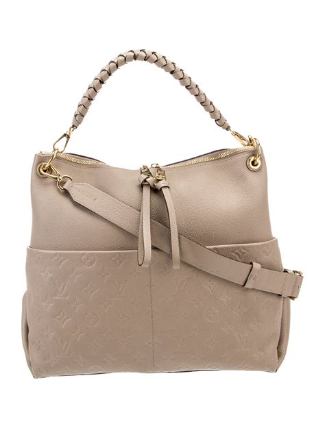 Louis Vuitton Empreinte Maida Hobo Tourterelle Neutrals Shoulder Bags