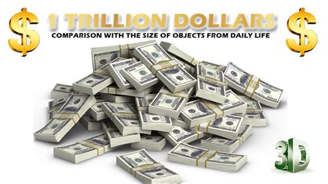 1 Trillion Dollars Cash Real Life Comparison Youtube