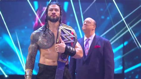 Wwe Royal Rumble 2021 Live Result Roman Reigns Retains Universal Title