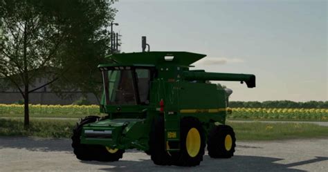 Fs22 John Deere 9600 Combine V1000 Farming Simulator 19 17 15 Mod