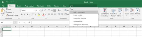 Microsoft Excel 2016 Features And Toolbars