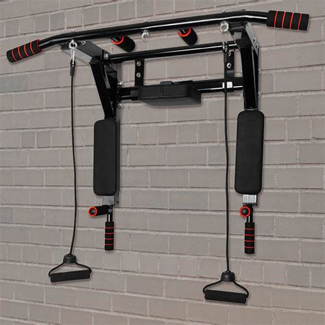 Sports And Outdoors Sports And Fitness Fitness Maniac Wall Mounted Pull Up