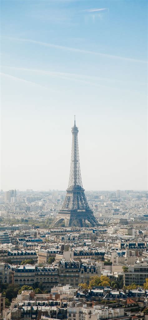 Eiffel Tower Paris Aerial Photography During Dayti Iphone 12
