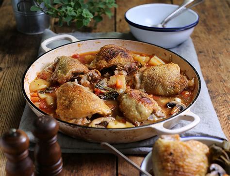 Slow Cooked Italian Chicken Stew Recipe Abel Cole