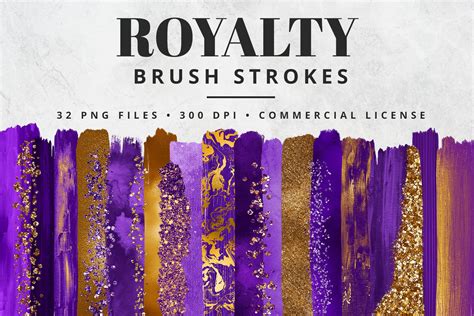 Royalty Brush Strokes