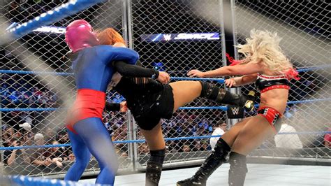 Becky Lynch Vs Alexa Bliss Smackdown Women S Title Steel Cage Match Smackdown Live Jan