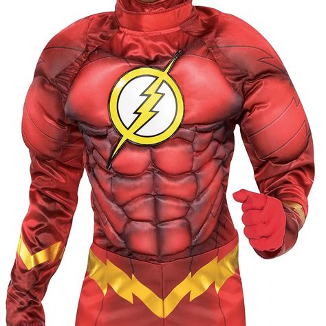 Boys The Flash Muscle Costume Dc Comics New 52 Party City