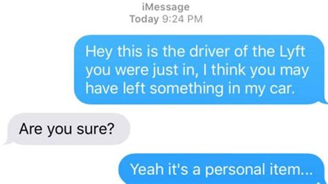 Woman Leaves Sex Toy In Back Of Lyft Share Car ‘omg Im So Embarrassed