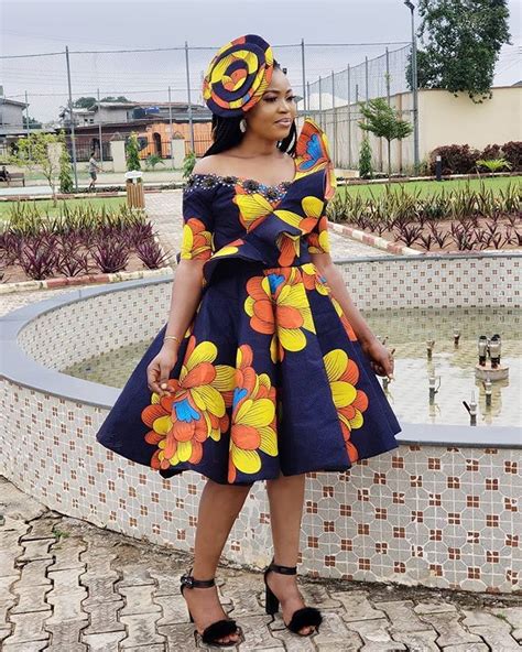 2020 Short African Dresses For All African Queen Around The World