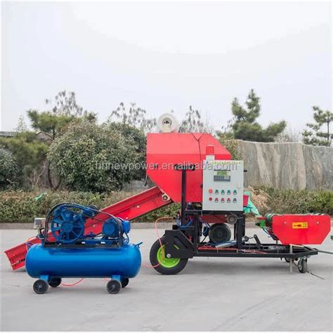 120kg New Design Corn Silage Bagger For Farm Straw Square Baler Maize