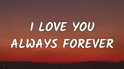 I Love You Always Forever Club Mix Mis Blu Shazam