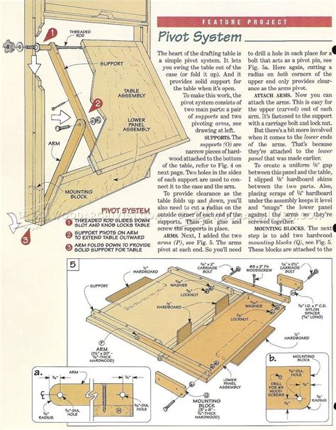 Pin By Vadim On House And Interior Drafting Table Woodworking Table Plans