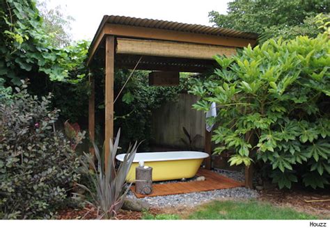 Alcohol can make you drowsy and lead to drowning. Use a Salvaged Tub to Turn Your Backyard Into a Soothing ...