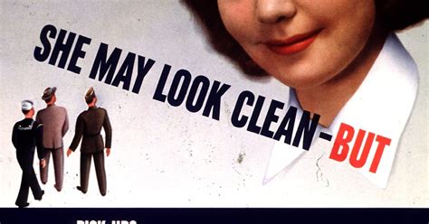 Vintage Posters Used Sultry Women And Cartoon Bunny Rabbits To Warn Of