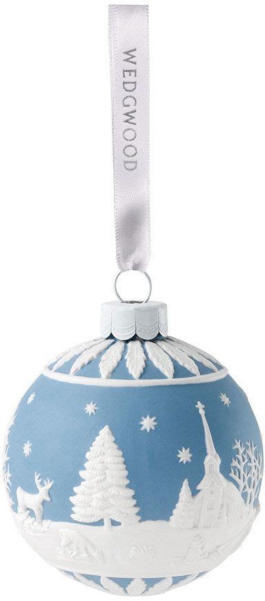 Wedgwood Winter Country Tree Decoration  Christmas ornaments, Wedgwood