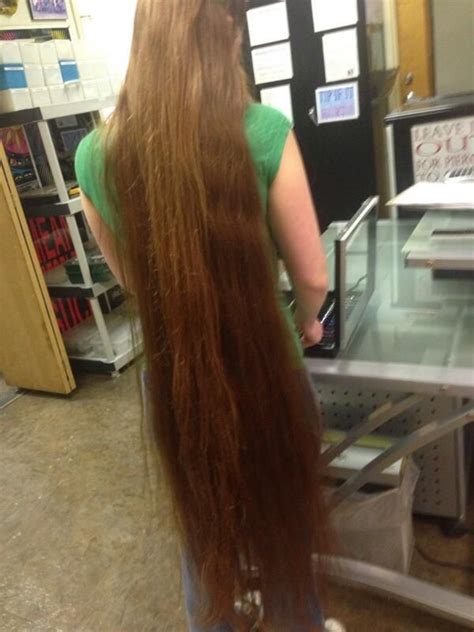 Long Hair Down To Her Ankles Long Hair Styles Very Long Hair Long