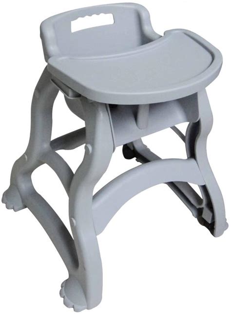 Use together with some upholstery shampoo for particularly stubborn stains. Gray Baby Diner High Chair with Tray - Omcan