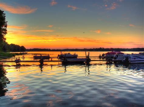 Cottages & cabins on lake george: Black Lake Sunrise - The sun begins to rise on this small ...