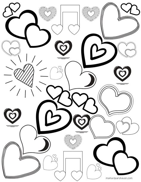 Adult Coloring Pages With Hearts Coloring Pages