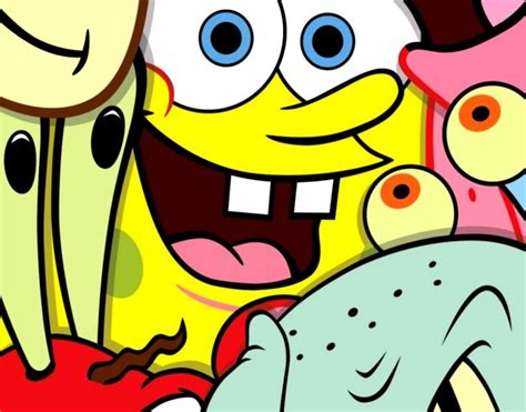 Spongebob And Friends Hd Wallpaper Desktop Free Wallpapers