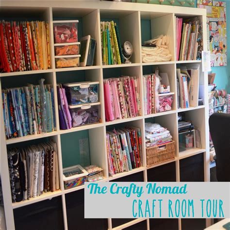 Back in january, i told you all about the problems i was having in my craft room with lots of messy before photos. The Crafty Nomad: Craft Room Tour