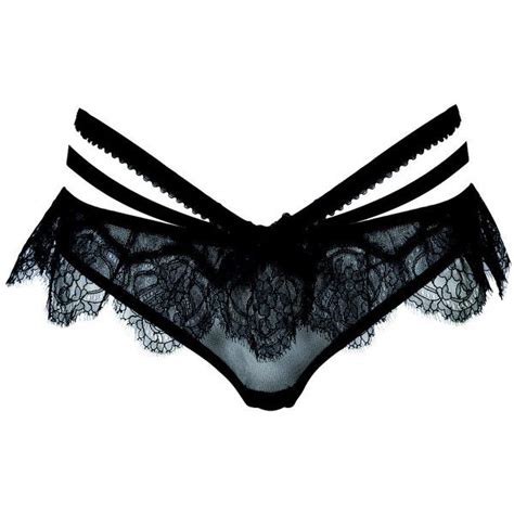 Agent Provocateur Alina Ouvert Black 2365 Ars Liked On Polyvore