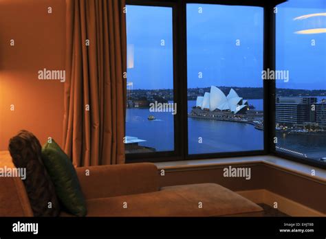 The Guest Room Of Four Seasons Hotel With The View Of Sydney Opera