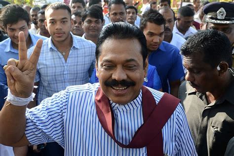 President Faces Fierce Battle Against His Former Minister In Sri Lanka
