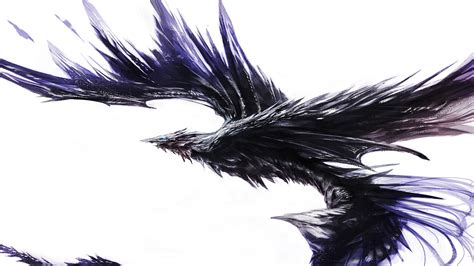 Wallpaper Illustration Fantasy Art Dragon Bird Feather Wing