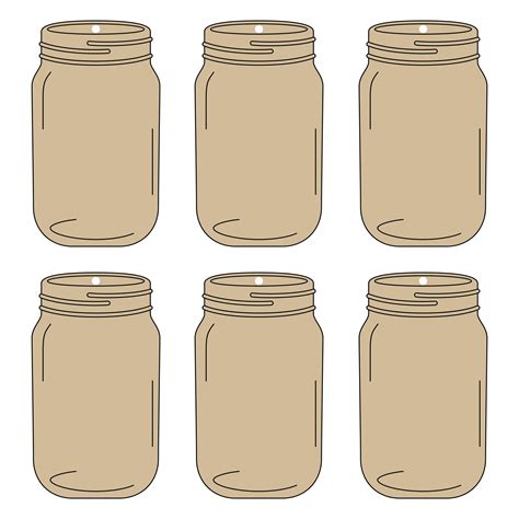 Template Of A Jar