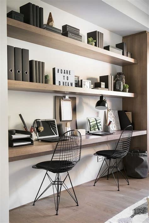 This floating desk also comes in modern white to match other types of decor. 26 Stylish Floating Desk Ideas For Home Office ...