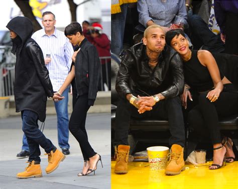 Rihanna And Chris Brown Back Together At La Lakers Game Glamazon Diaries