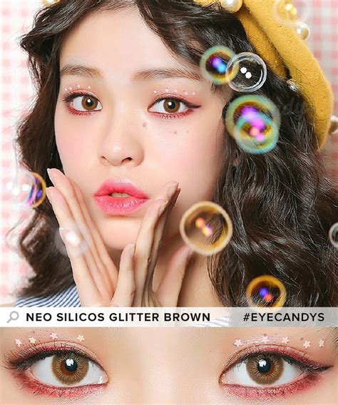 Neo Silicos Glitter Browna Touch Of Sparkle To Your Eyes Is