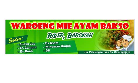 Download contoh spanduk warung kopi format cdr nah sobat. Spanduk Banner Warung Spanduk Warung Makan Warung Bakso ...