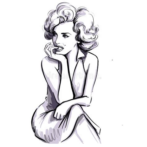 Aggregate Marilyn Monroe Sketch Seven Edu Vn