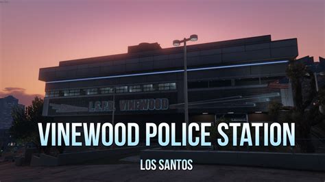 Vinewood Police Station Interior Ymapmap Builder Gta5